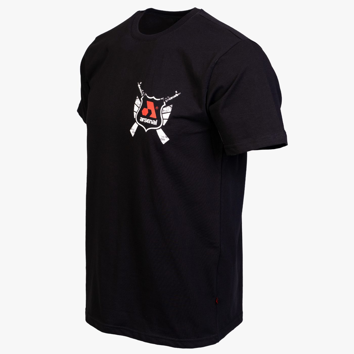 Black Cotton Relaxed Fit Classic T-Shirt