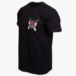 Black Cotton Relaxed Fit Classic T-Shirt