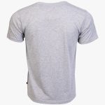 Gray Cotton Relaxed Fit Classic T-Shirt