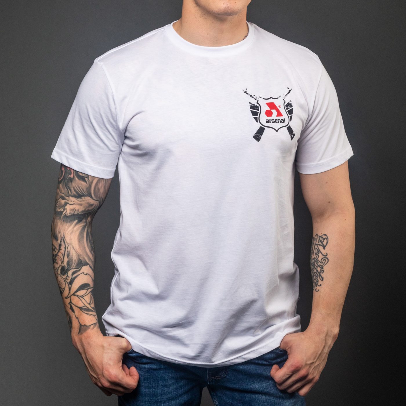 White Cotton Relaxed Fit Classic T-Shirt