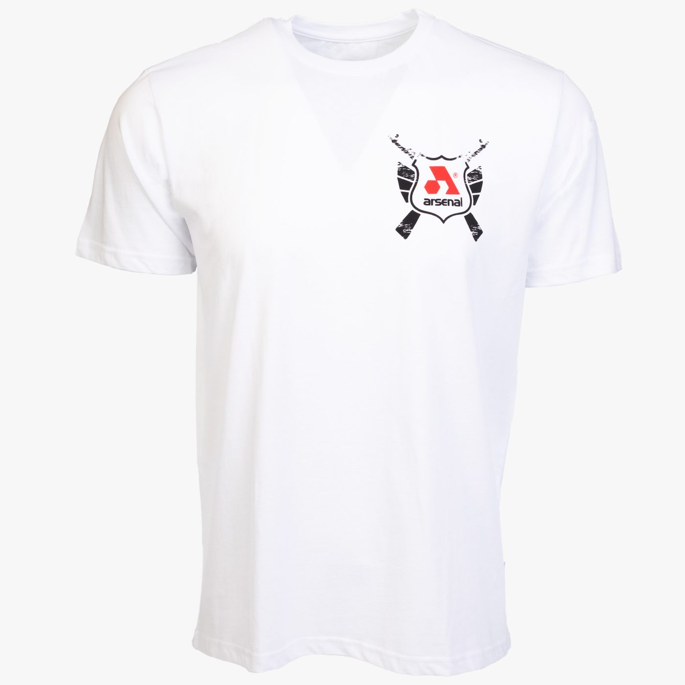 White Cotton Relaxed Fit Classic T-Shirt