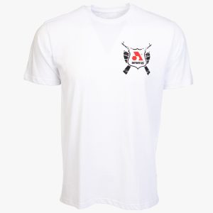 White Cotton Relaxed Fit Classic T-Shirt