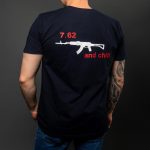 Blue Cotton Relaxed Fit Logo T-Shirt