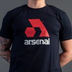 Black Cotton Relaxed Fit Logo T-Shirt