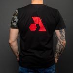 Black / Camo Cotton Relaxed Fit Logo T-Shirt