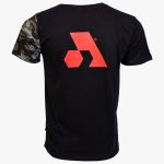Black / Camo Cotton Relaxed Fit Logo T-Shirt