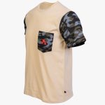 Beige / Camo Cotton Expedition T-Shirt
