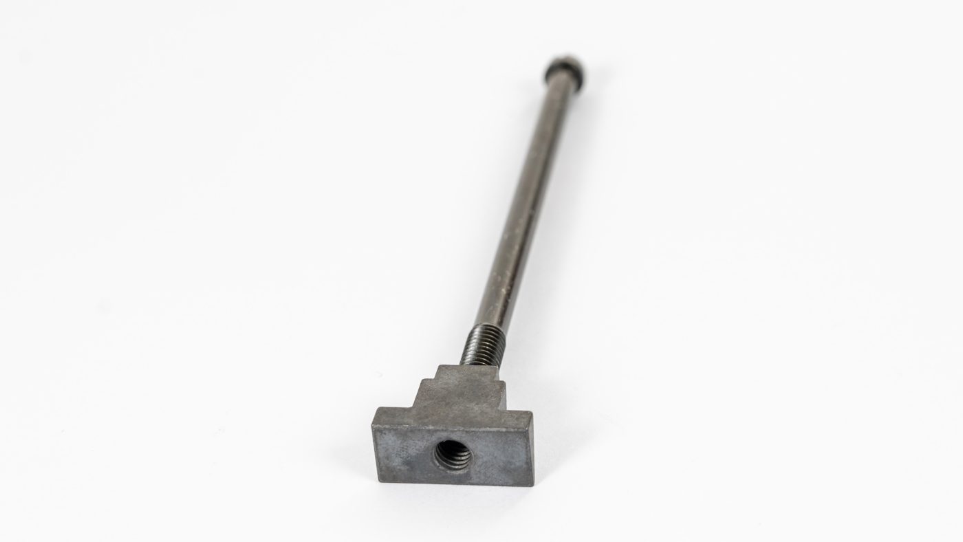 Screw and Threaded Block Nut for Attaching Pistol Grip