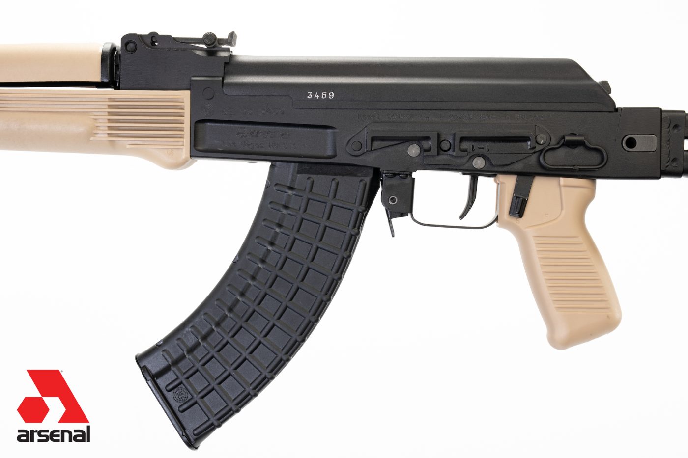 SAM7SF-84ED 7.62x39mm Desert Sand Semi-Automatic Rifle with Enhanced Fire Control Group