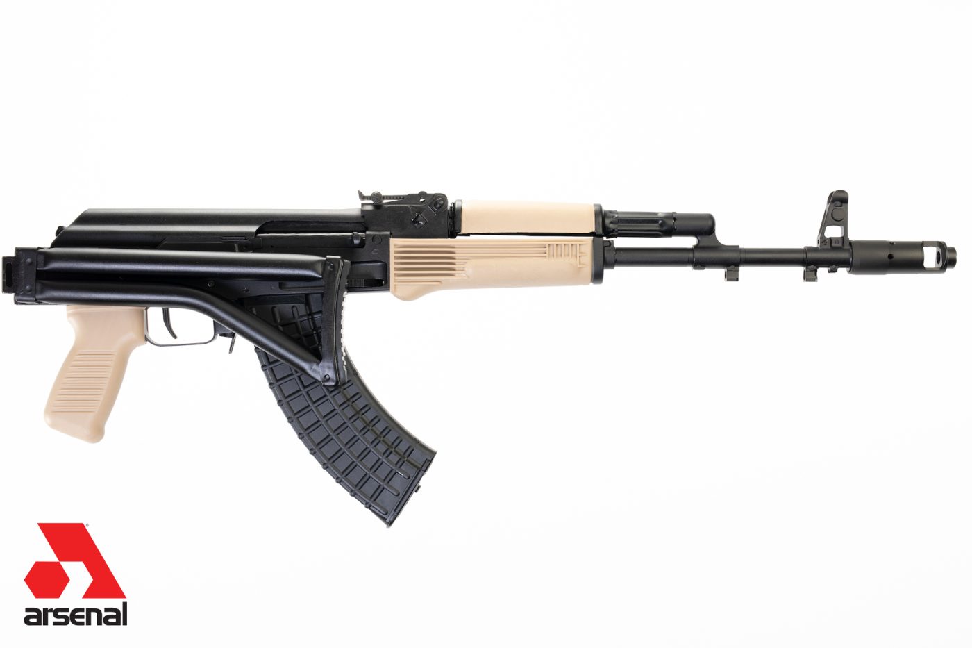 SAM7SF-84ED 7.62x39mm Desert Sand Semi-Automatic Rifle with