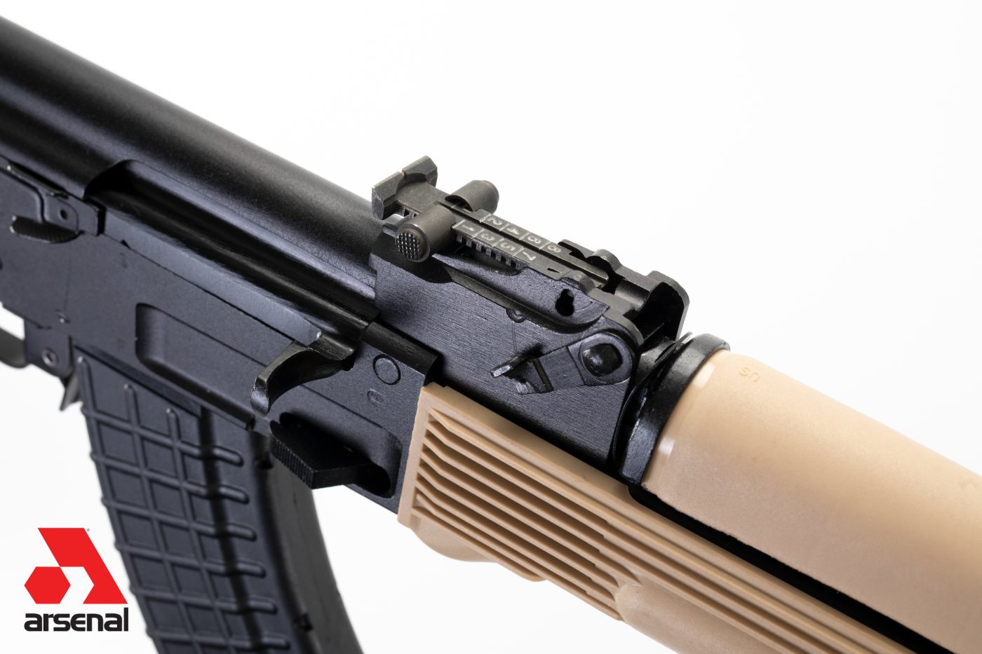 SAM7SF-84ED 7.62x39mm Desert Sand Semi-Automatic Rifle with Enhanced Fire Control Group