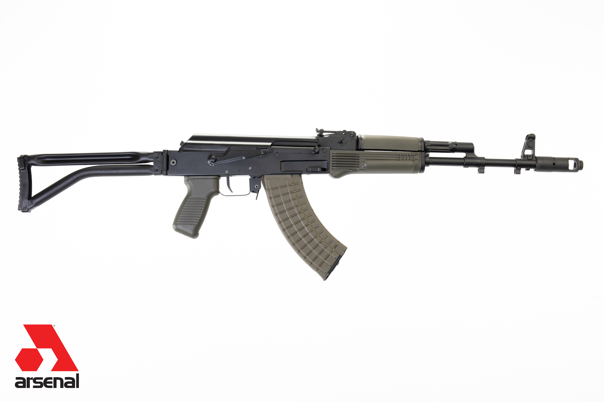 SAM7SF-84EG 7.62x39mm OD Green Semi-Automatic Rifle with Enhanced