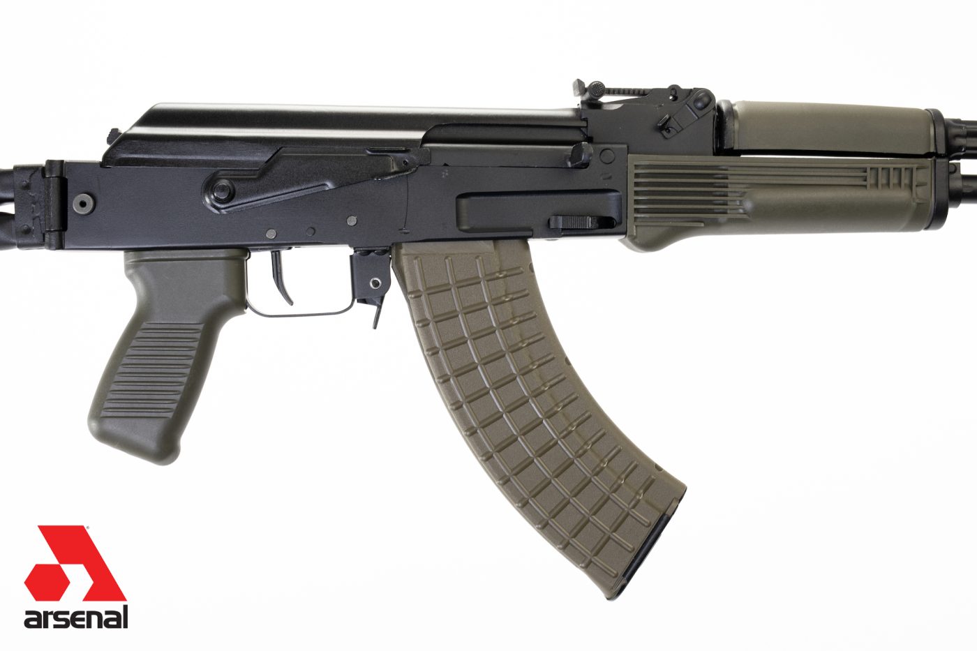 SAM7SF-84EG 7.62x39mm OD Green Semi-Automatic Rifle with Enhanced Fire Control Group