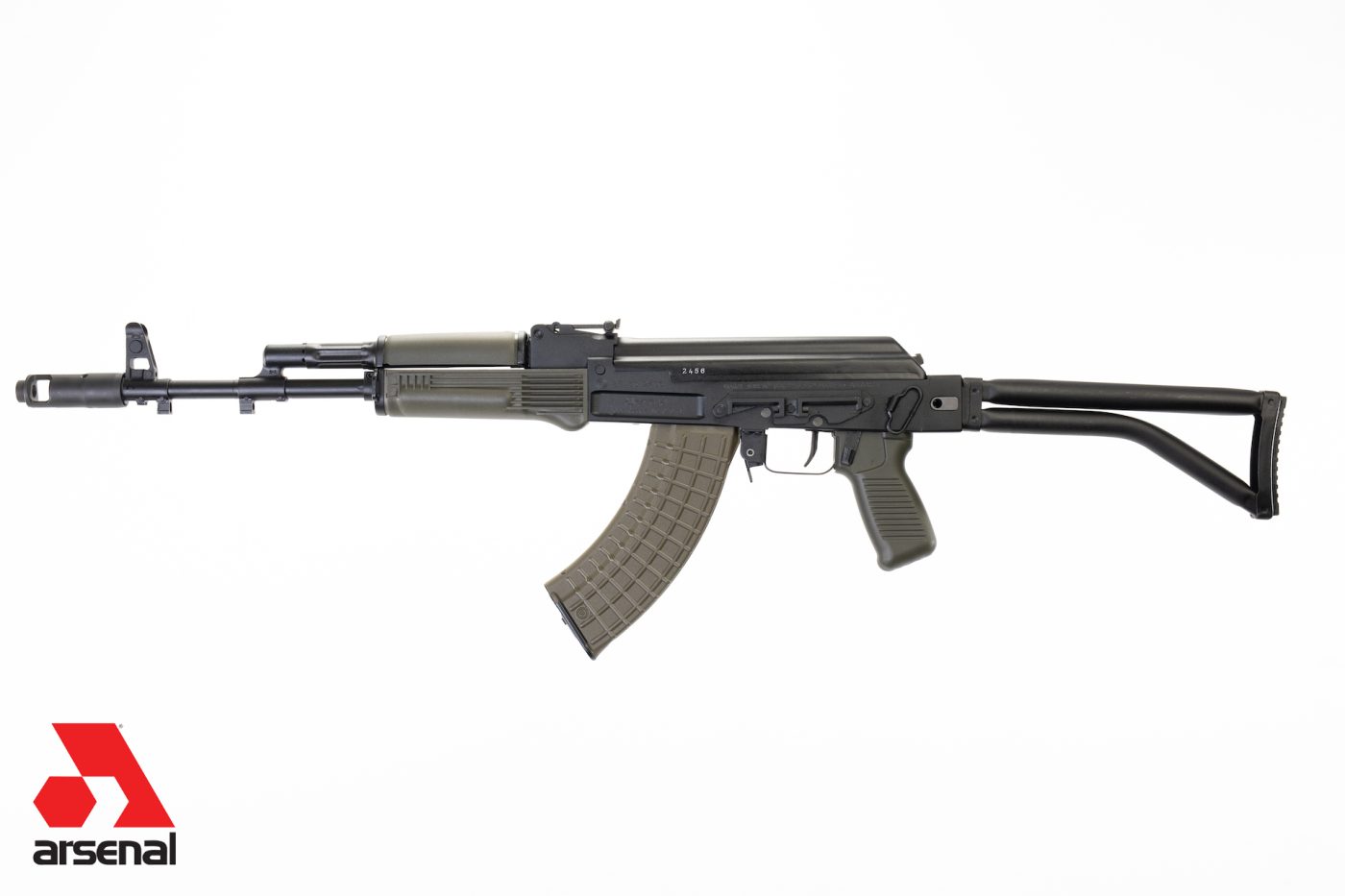 SAM7SF-84EG 7.62x39mm OD Green Semi-Automatic Rifle with Enhanced Fire Control Group