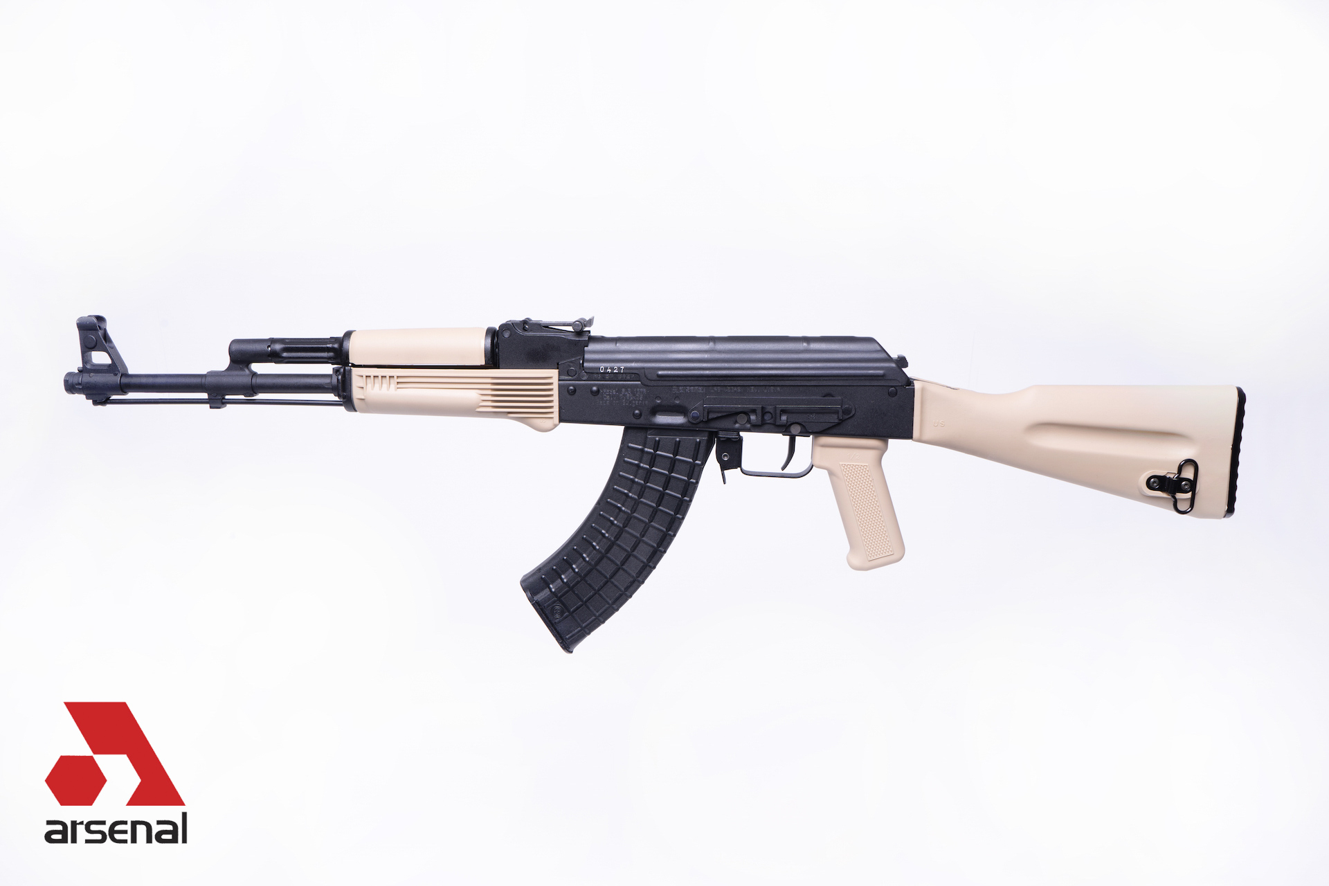 SLR107R-11ED 7.62x39mm Desert Sand Semi-Automatic Rifle Enhanced