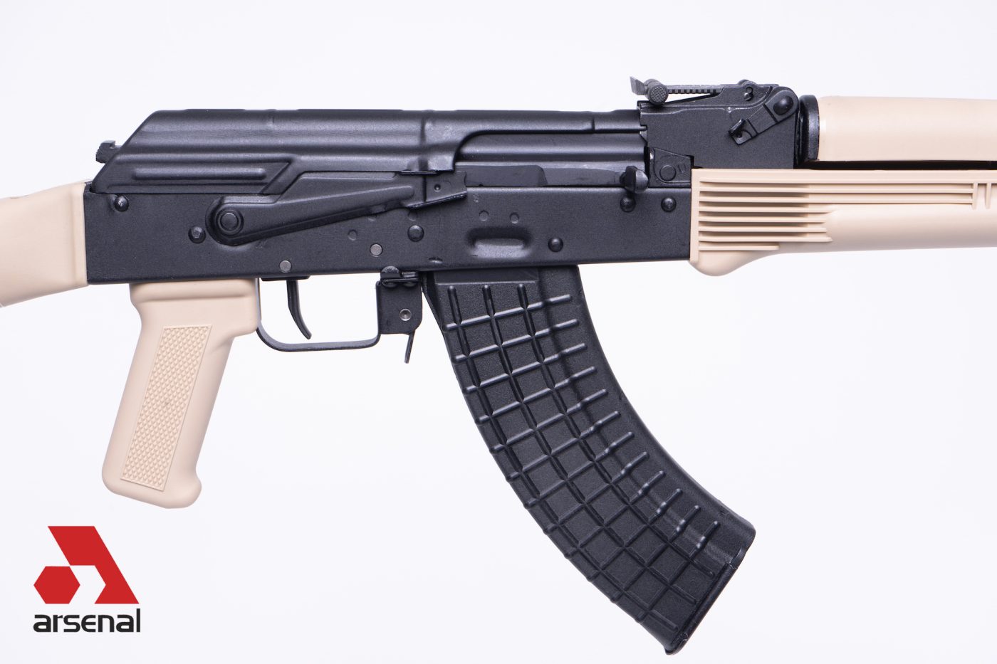 SLR107R-11ED 7.62x39mm Desert Sand Semi-Automatic Rifle Enhanced