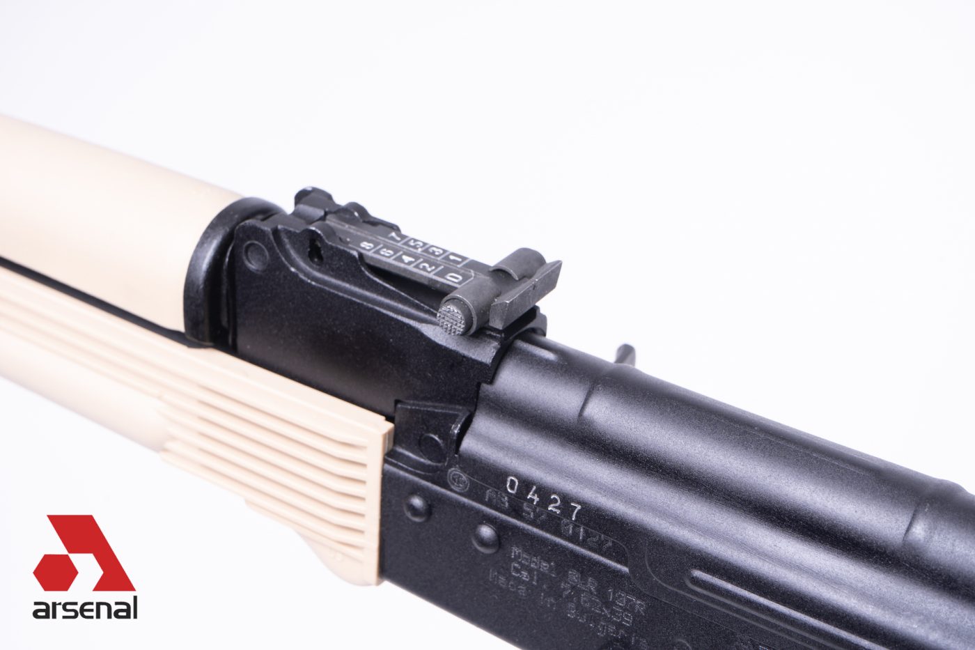 SLR107R-11ED 7.62x39mm Desert Sand Semi-Automatic Rifle Enhanced Fire Control Group