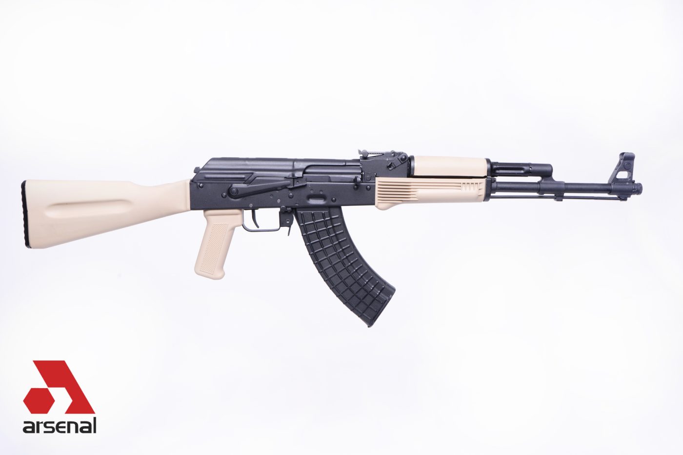 SLR107R-11ED 7.62x39mm Desert Sand Semi-Automatic Rifle Enhanced Fire Control Group