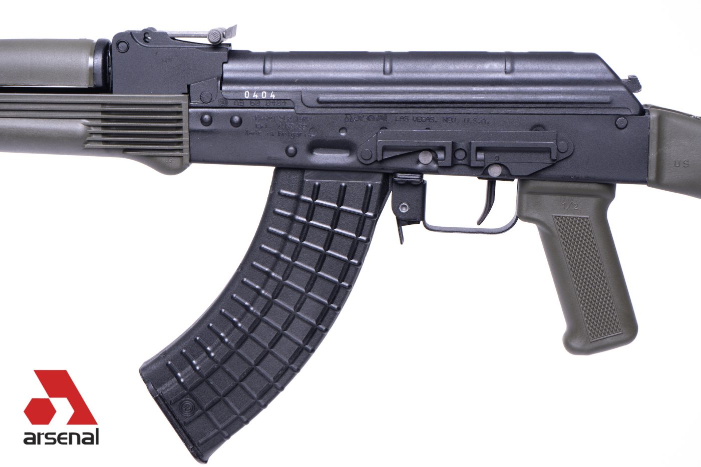 SLR107R-11EG 7.62x39mm OD Green Semi-Automatic Rifle Enhanced Fire Control Group