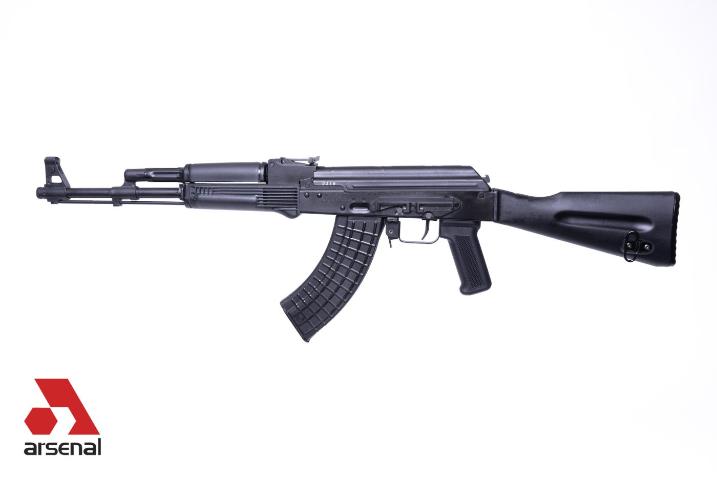 SLR107R-11E 7.62x39mm Black Semi-Automatic Rifle with Enhanced Fire Control Group