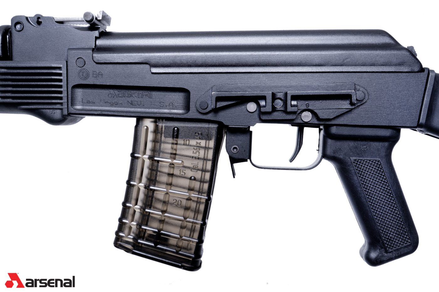 SAM5 5.56x45mm Black Semi-Automatic Milled Receiver Rifle