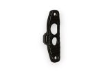 Buttplate for polymer left-side folding stock