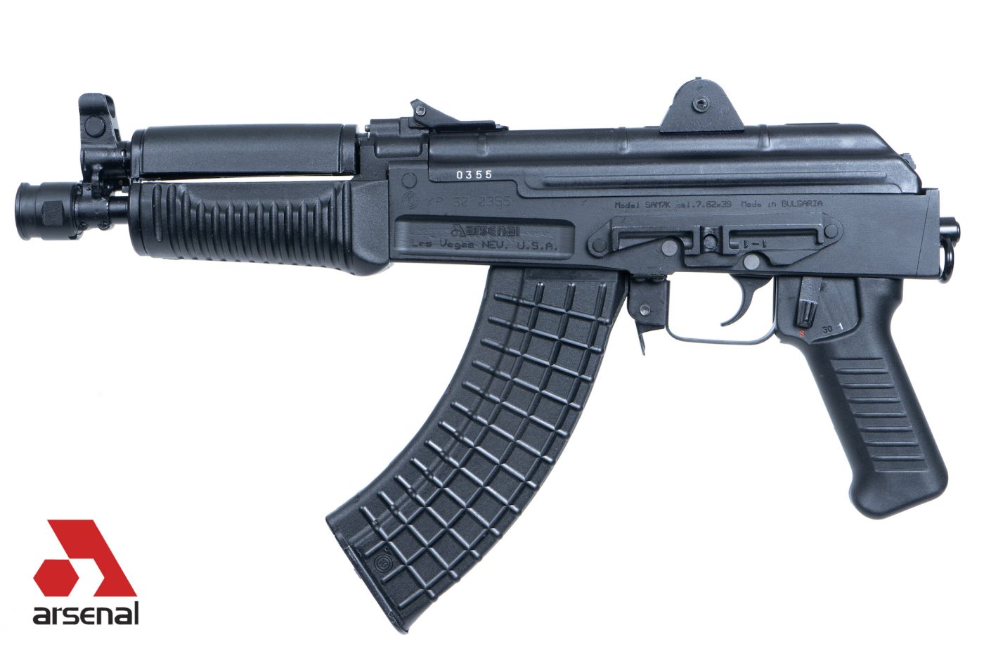 SAM7K-34 7.62x39mm Semi-Automatic Pistol with Rear Quick Detach Port