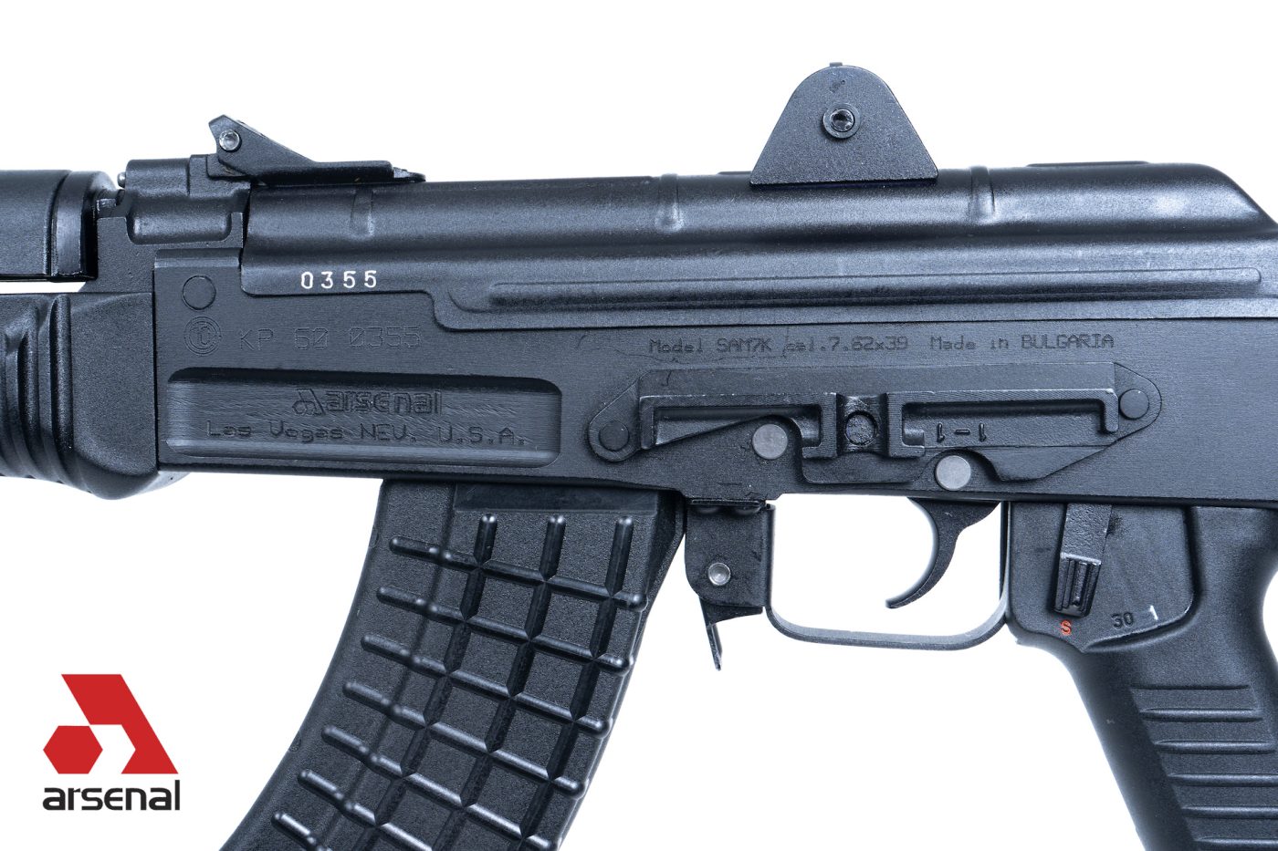 SAM7K-34 7.62x39mm Semi-Automatic Pistol with Rear Quick Detach Port