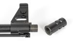 Muzzle Brake Compensator with 14x1mm Left Hand Threads for 7.62×39 and 5.56×45