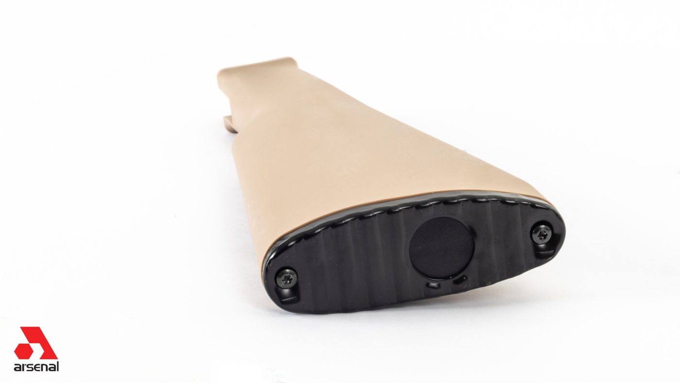 AK47 Desert Sand Polymer Buttstock with Cleaning Kit Compartment for Milled Receivers