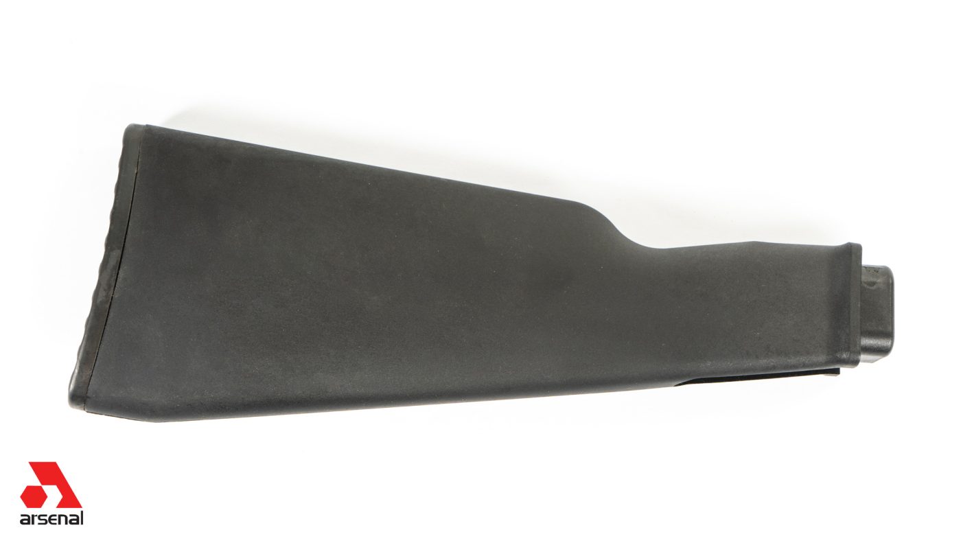 AK47 Black Polymer Buttstock with Cleaning Kit Compartment for Milled Receivers