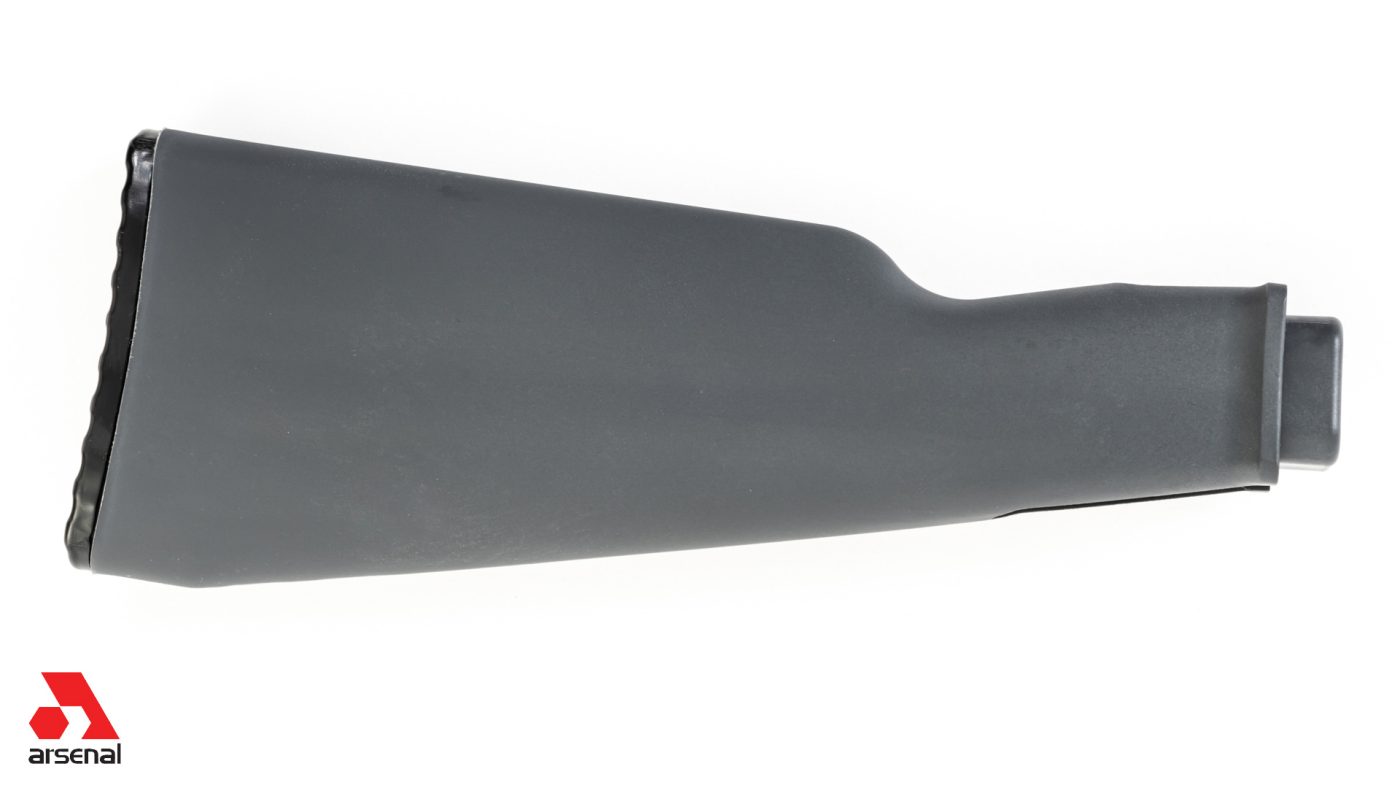 AK47 Gray Polymer Buttstock with Cleaning Kit Compartment for Milled Receivers
