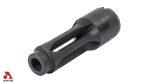 AR-M1 4-port Flash Hider 7.62x39mm 24×1.5mm RH Threads Stainless Steel Cerakote US Made