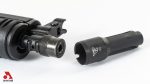 AR-M1 4-port Flash Hider 7.62x39mm 24×1.5mm RH Threads Stainless Steel Cerakote US Made