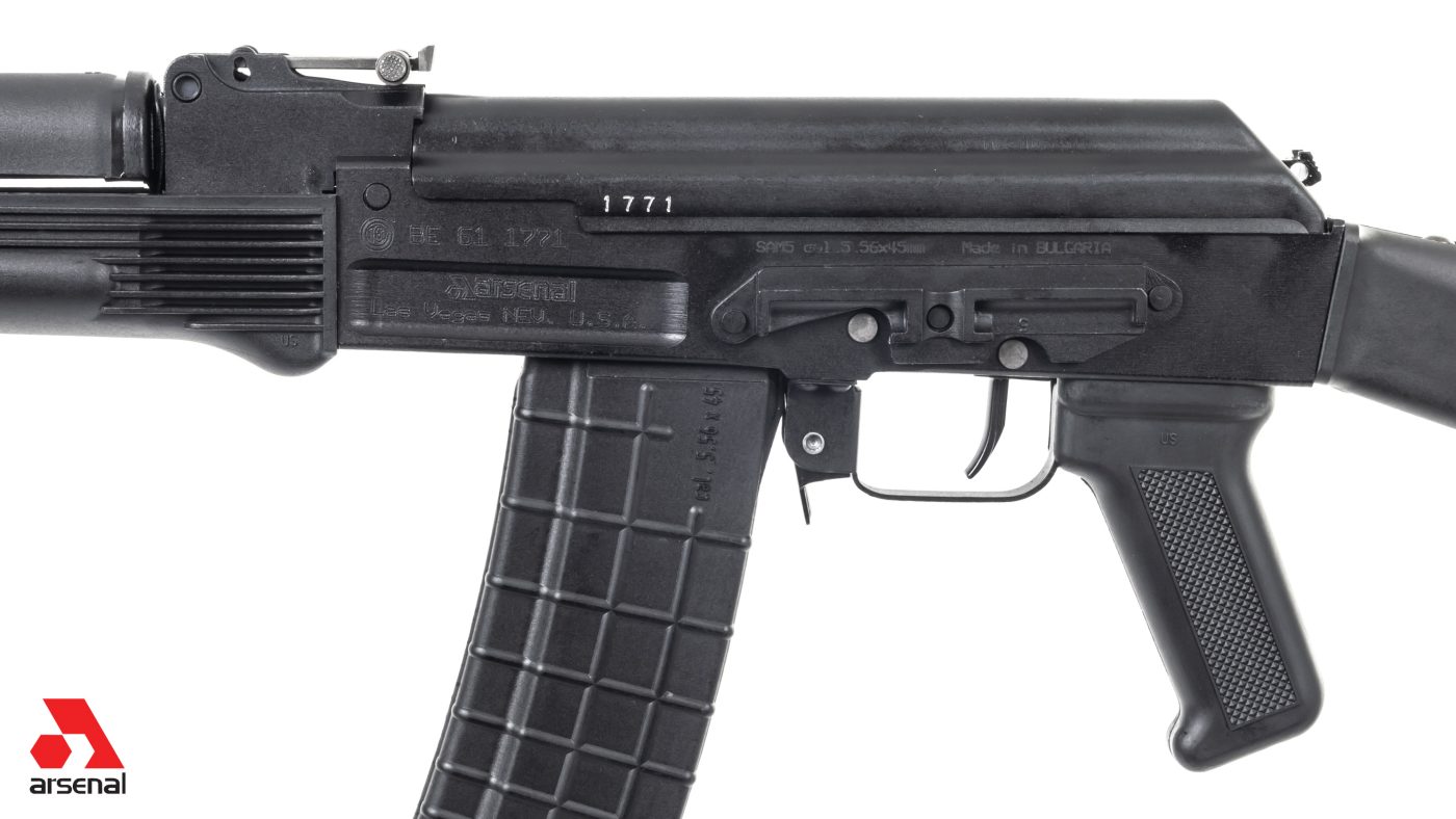SAM5 5.56x45mm Black Semi-Automatic Milled Receiver Rifle