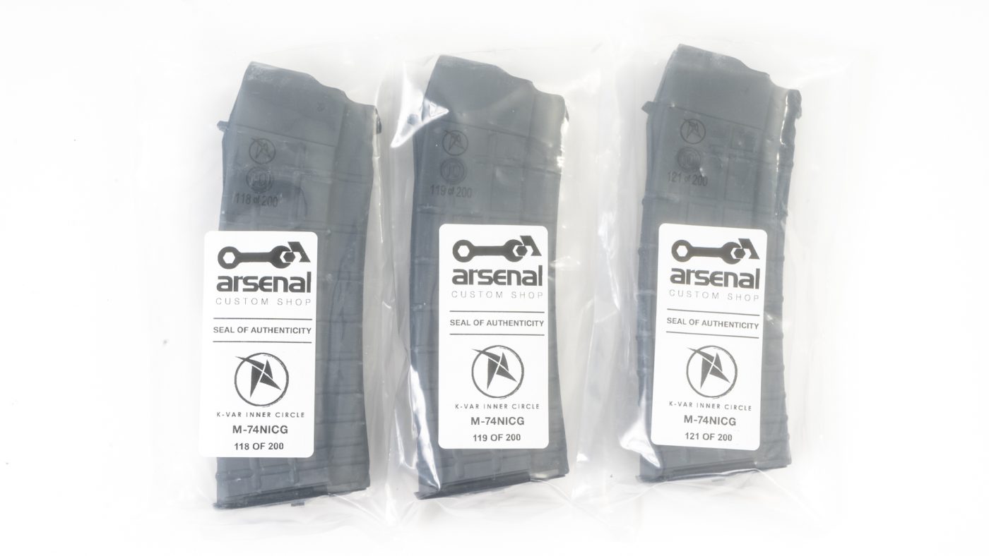Circle 10 5.56x45mm / 223 Rem 30 Round Magazine Cerakoted Arsenal Covert Gray