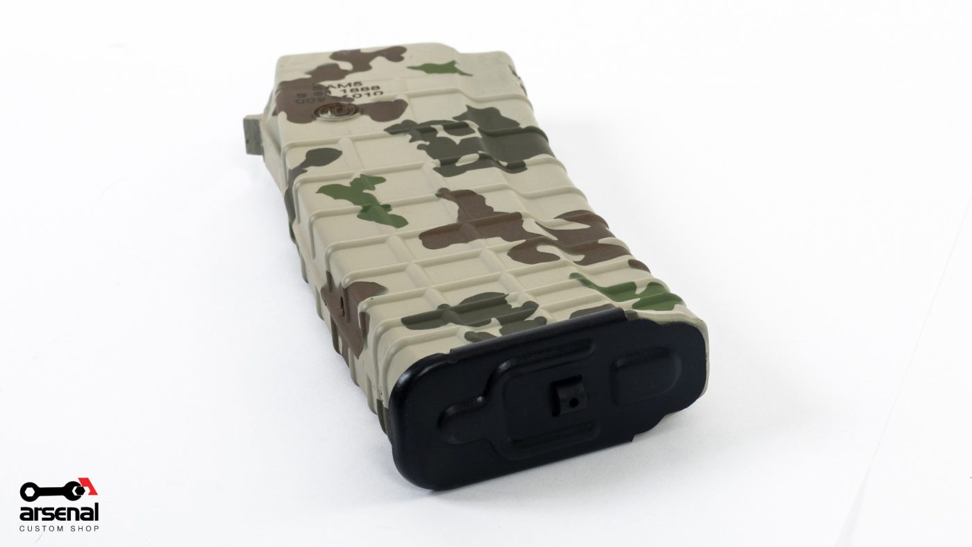 Arsenal Custom Shop Sparse Desert Camo Cerakote SAM5 5.56x45mm Semi-Auto Milled Receiver AK47 Rifle