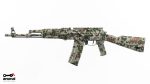 Arsenal Custom Shop Sparse Desert Camo Cerakote SAM5 5.56x45mm Semi-Auto Milled Receiver AK47 Rifle