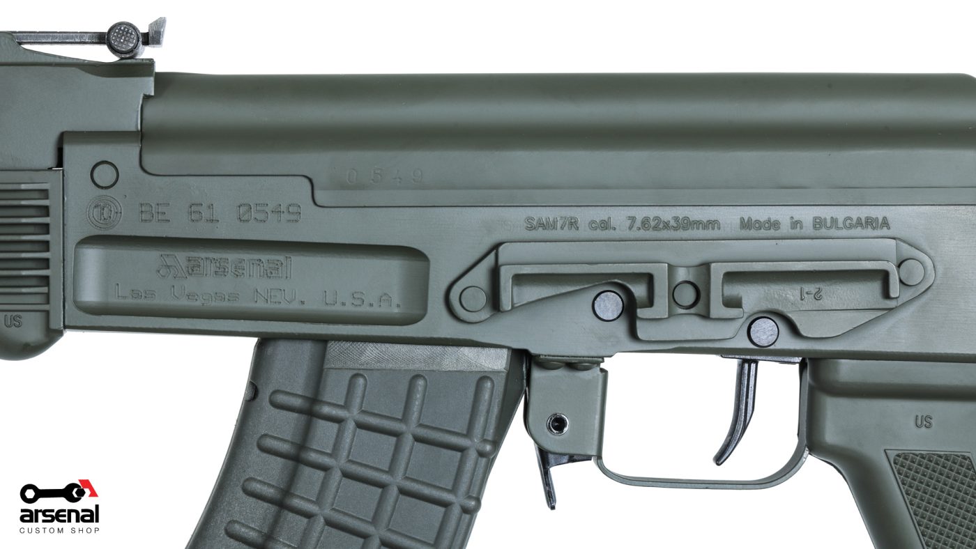 SAM7R 7.62x39mm Cerakote Plum or Green Semi-Auto Rifle