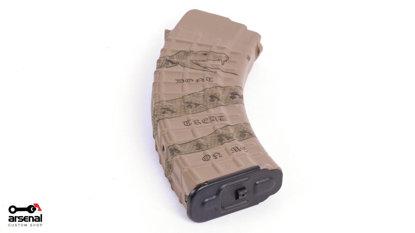 Don’t Tread On Me Cerakote Laser Engraved M-47W