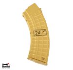 Battle Bunny Gold Color Cerakote Laser Engraved M-47W