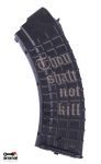 Thou Shalt Not Kill Cerakote Laser Engraved M-47W