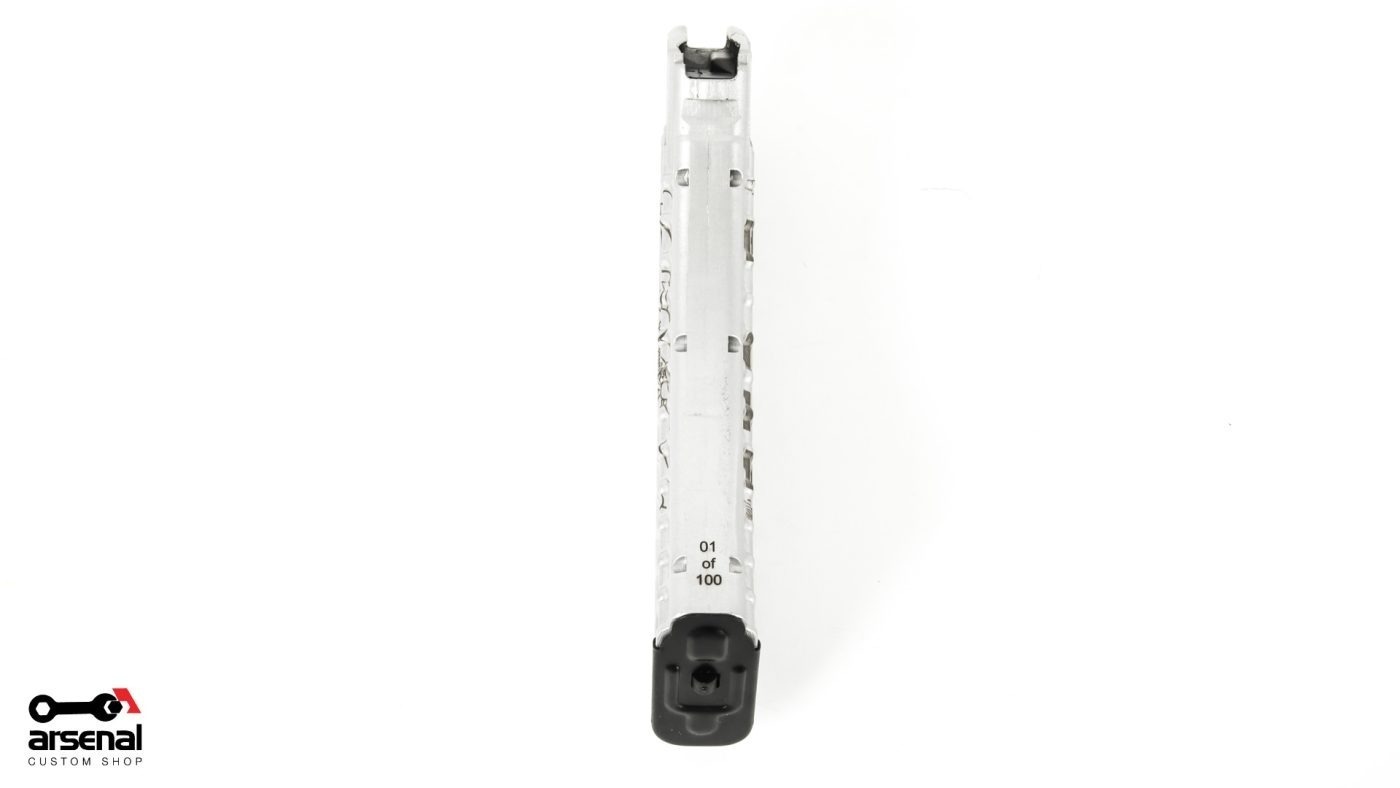 “Back Off” Bunny Limited Edition Platinum AK-47 30rd Circle 10 Magazine