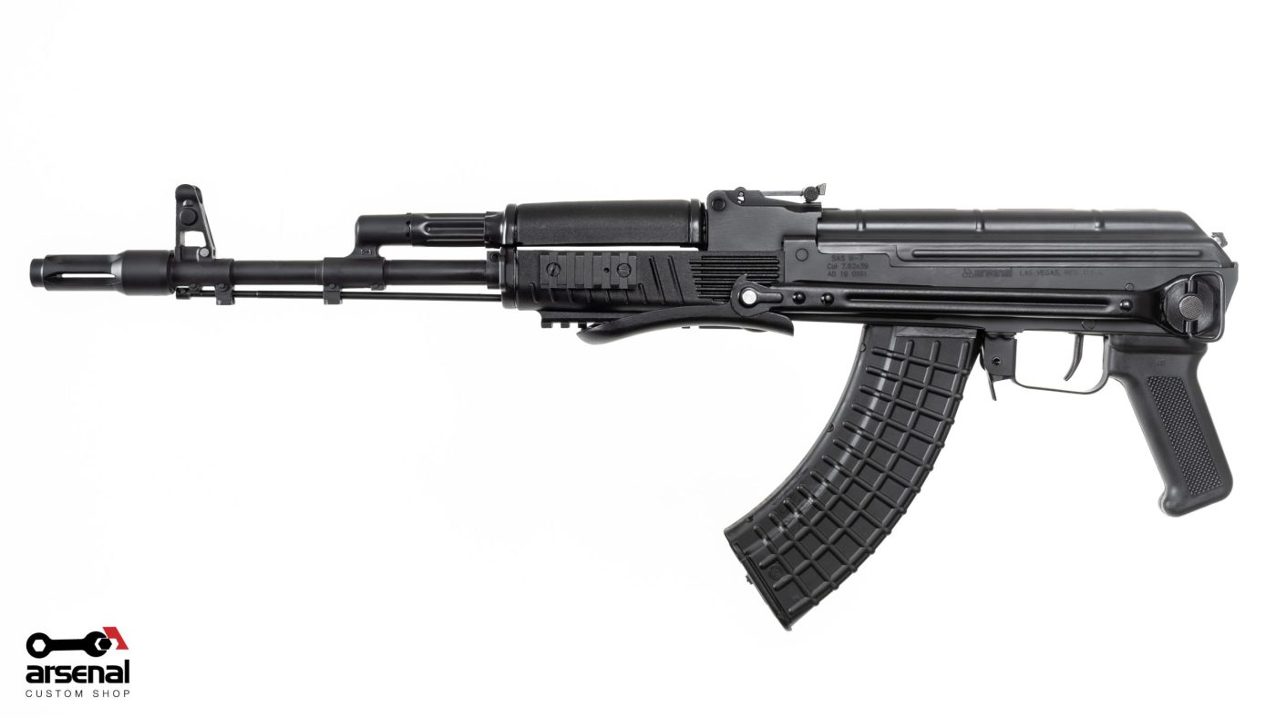 SAS M-7 Under-Folder Arsenal Black Cerakote AK47 Picatinny Rail Handguard Limited Edition