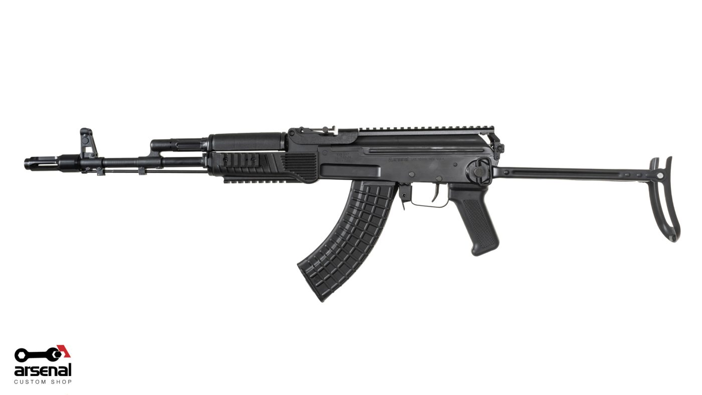 SAS M-7 Under-Folder Arsenal Black Cerakote AK47 Picatinny Rail System Limited Edition