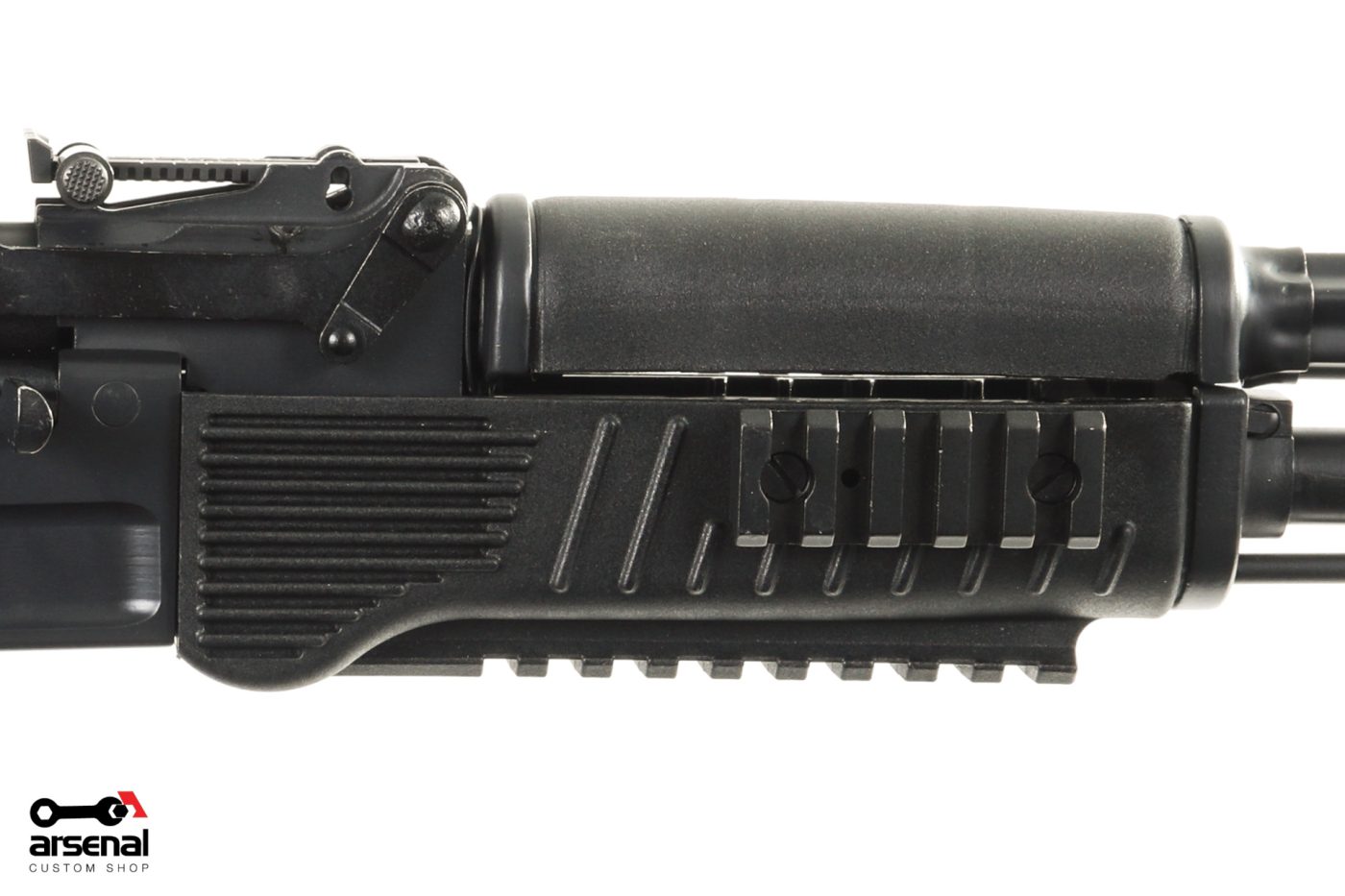 SAS M-7 Under-Folder Arsenal Black Cerakote AK47 Picatinny Rail