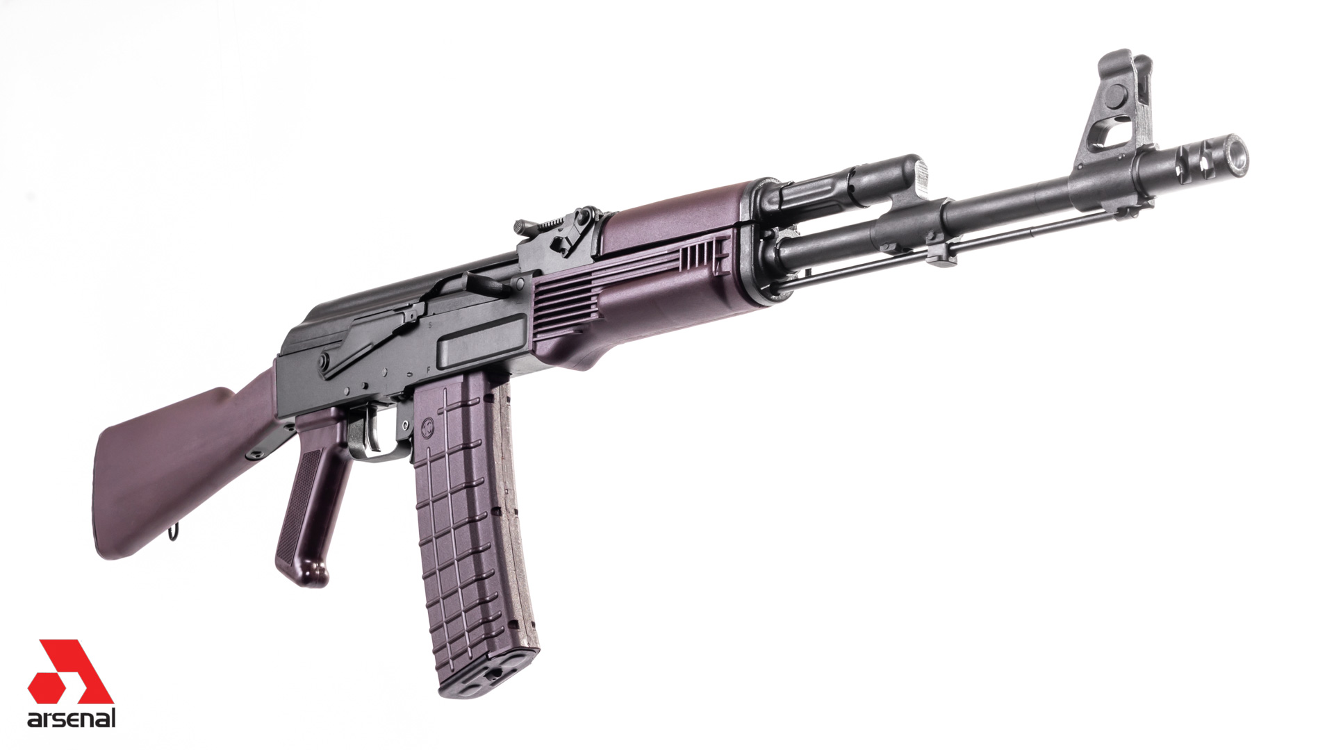 SAM5 5.56x45mm Semi-Auto Milled Receiver AK47 Rifle Plum Furniture