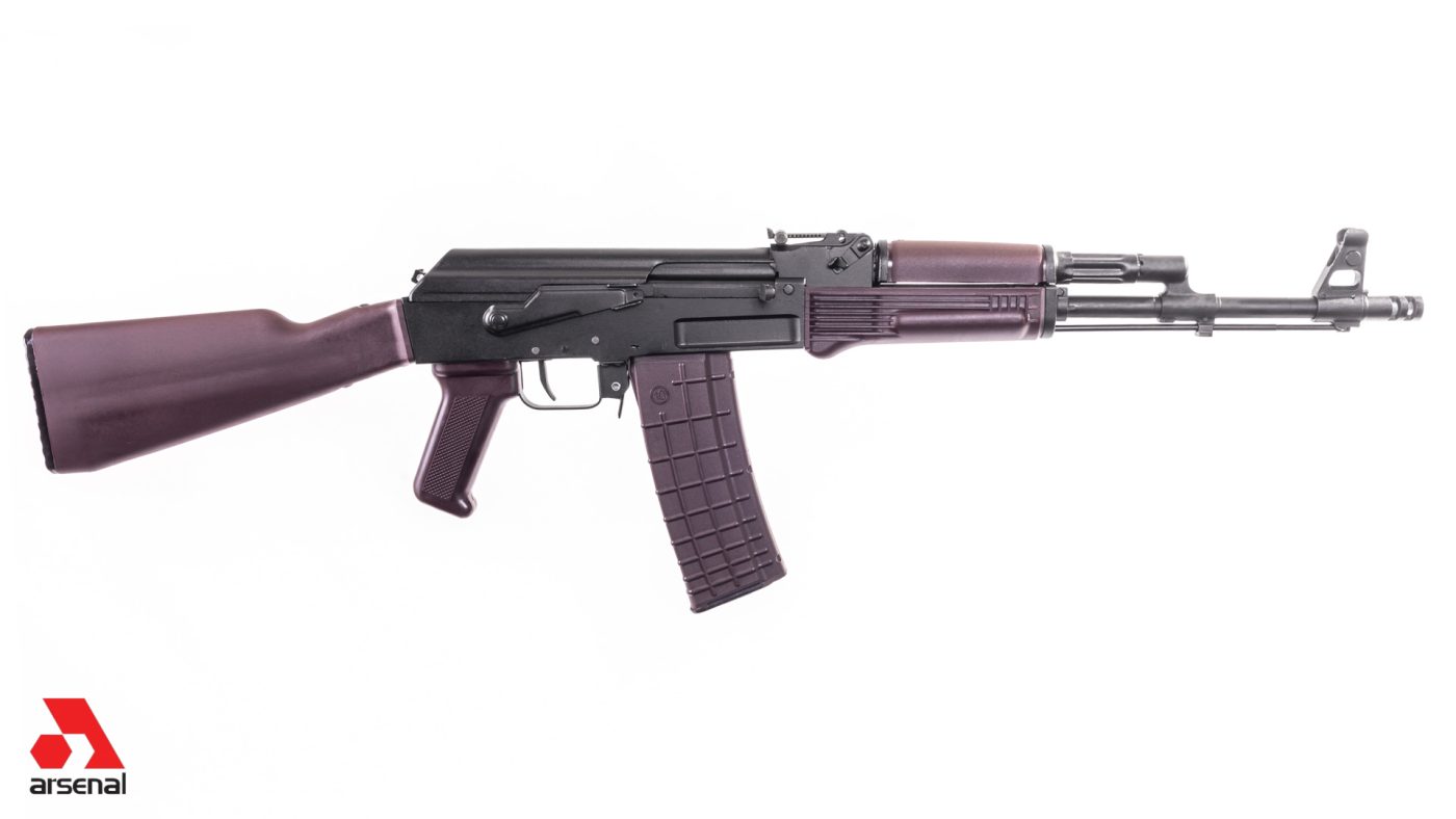 SAM5 5.56x45mm Semi-Auto Milled Receiver AK47 Rifle Plum Furniture 30rd Plum Magazine