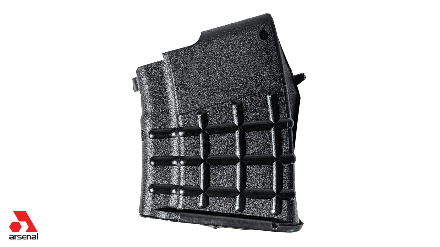 Arsenal Circle 10 7.62x39mm Black Polymer 5 Round Magazine