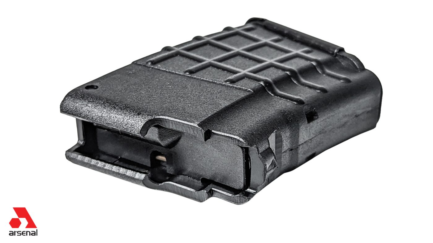 Arsenal Circle 10 7.62x39mm Black Polymer 5 Round Magazine